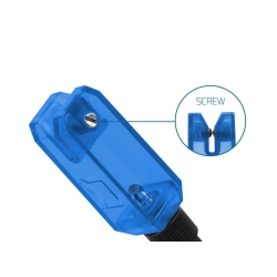 Sygnalizator brań LED Delphin LightBLOCK - Czarny